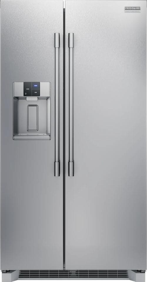 36" Frigidaire Professional Side-by-Side Counter Depth Refrigerator Stainless Steel