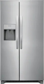 FRSS2623AS Frigidaire Side by Side Fridge Stainless Steel with Ice and Water
